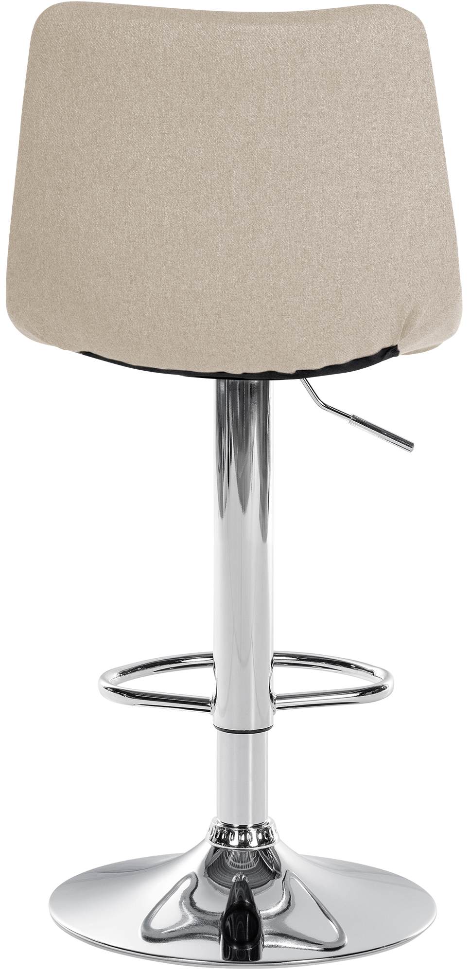 Set da 2 Sgabelli da Bar 107 Tessuto Crema - immagine 7
