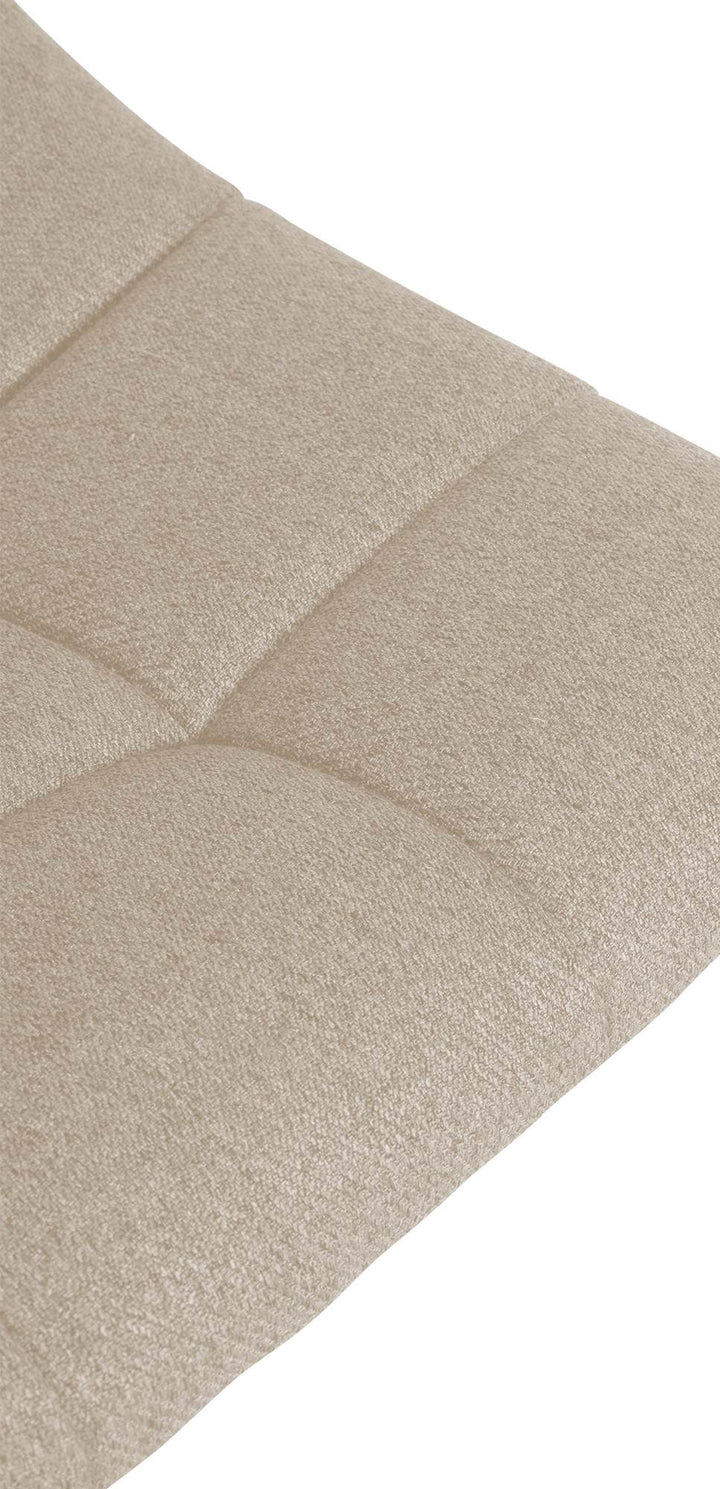 Set da 2 Sgabelli da Bar 107 Tessuto Crema - immagine 8