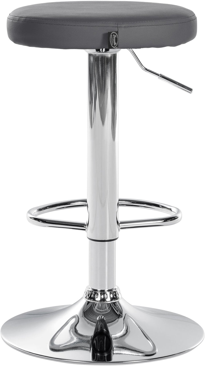 Set da 2 Sgabelli da Bar 109 Ecopelle Grigio - immagine 6