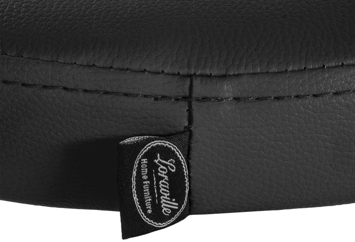 Set da 2 Sgabelli da Bar 109 Ecopelle Nero - immagine 8