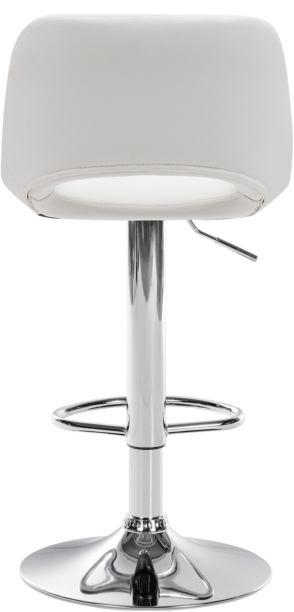Sgabello da Bar 106 Ecopelle Bianco - immagine 4