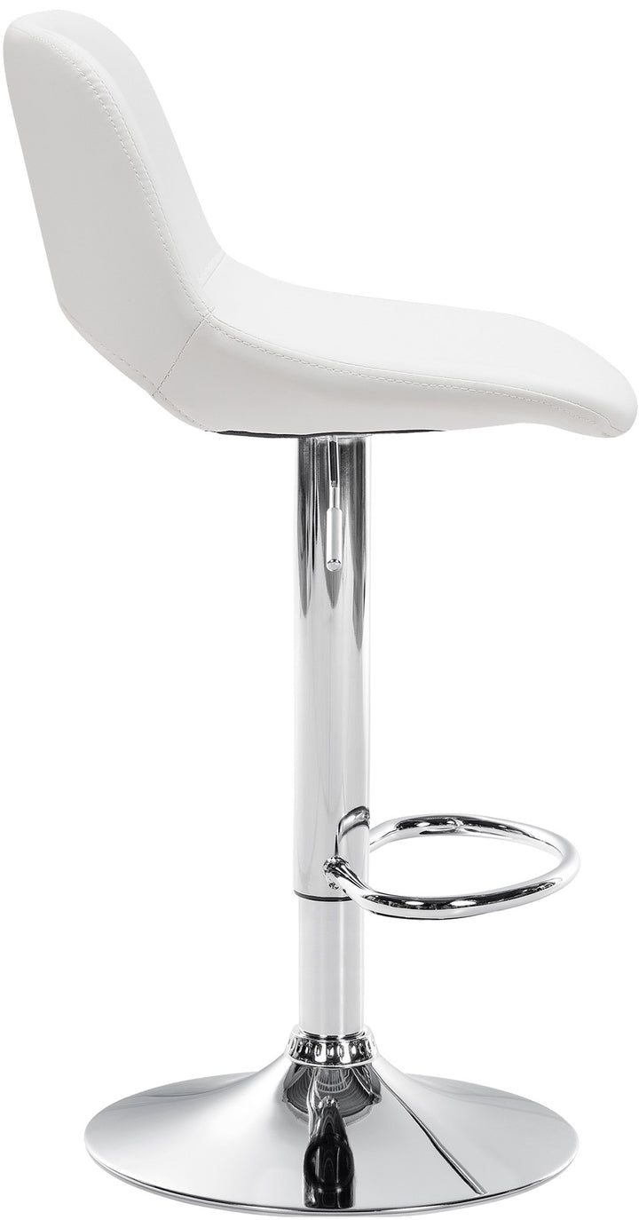 Sgabello da Bar 106 Ecopelle Bianco - immagine 6