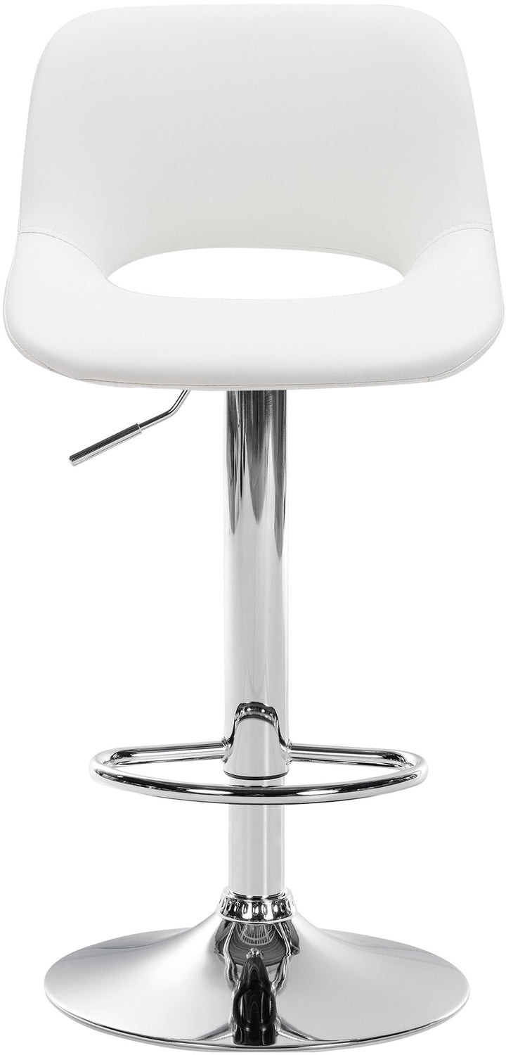Sgabello da Bar 106 Ecopelle Bianco - immagine 5
