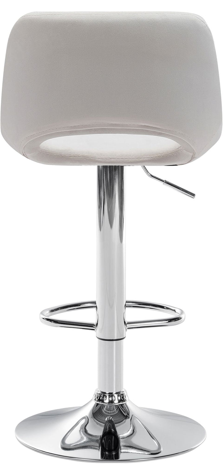 Sgabello da Bar 106 Velluto Crema - immagine 4