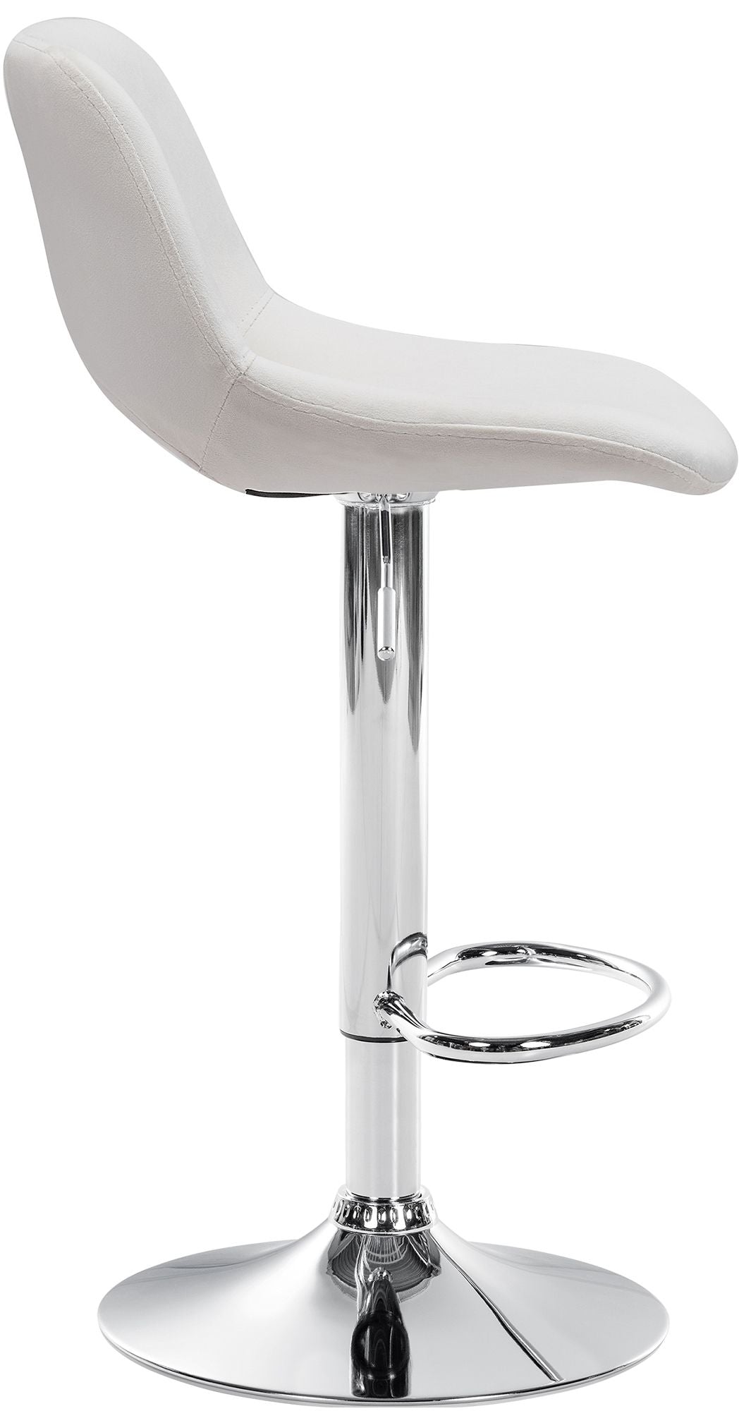 Sgabello da Bar 106 Velluto Crema - immagine 6