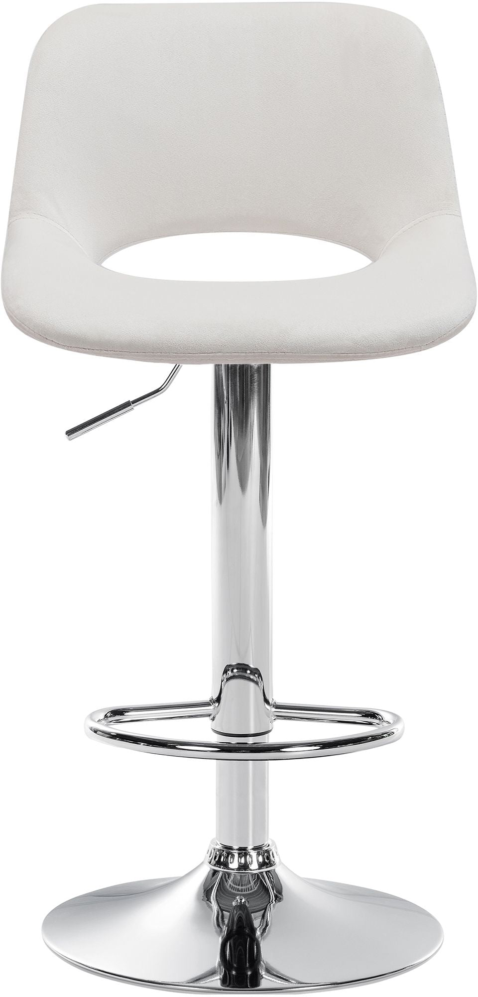Sgabello da Bar 106 Velluto Crema - immagine 5