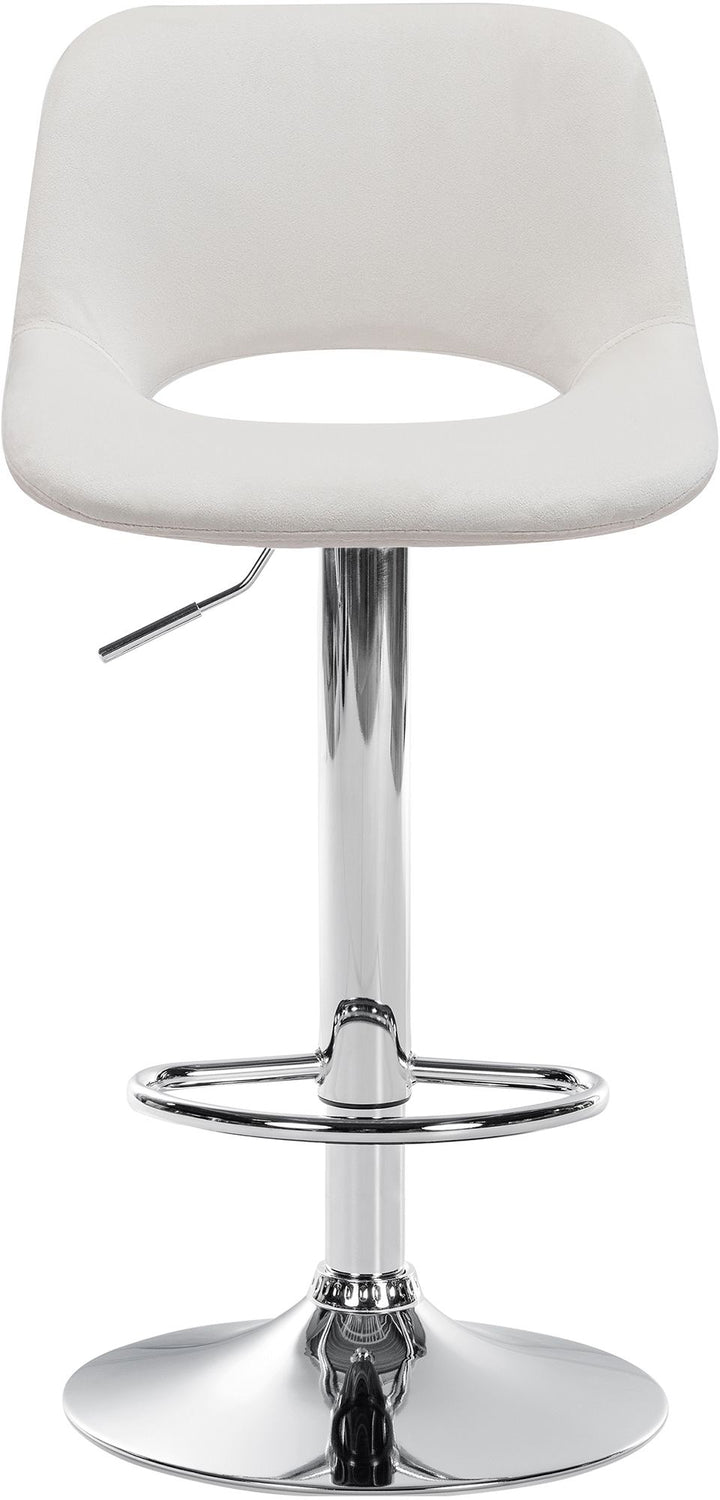 Sgabello da Bar 106 Velluto Crema - immagine 5