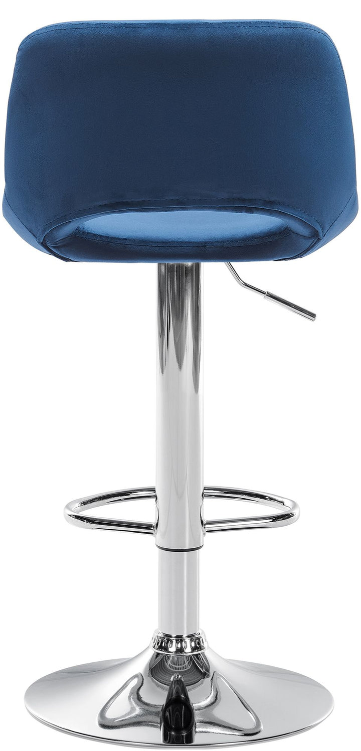 Sgabello da Bar 106 Velluto Blu - immagine 4