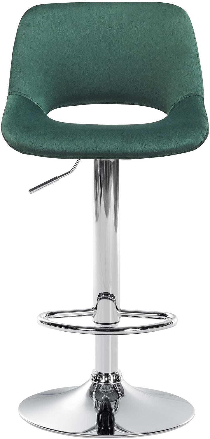 Sgabello da Bar 106 Velluto Verde - immagine 5
