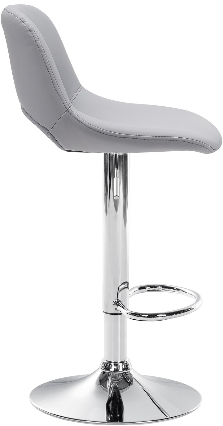 Set da 2 Sgabelli da Bar 106 Ecopelle Grigio - immagine 6