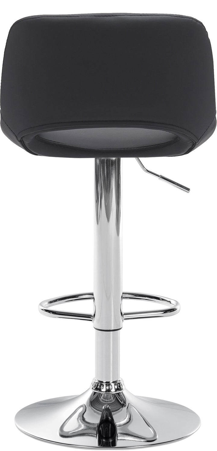 Set da 2 Sgabelli da Bar 106 Ecopelle Nero - immagine 4