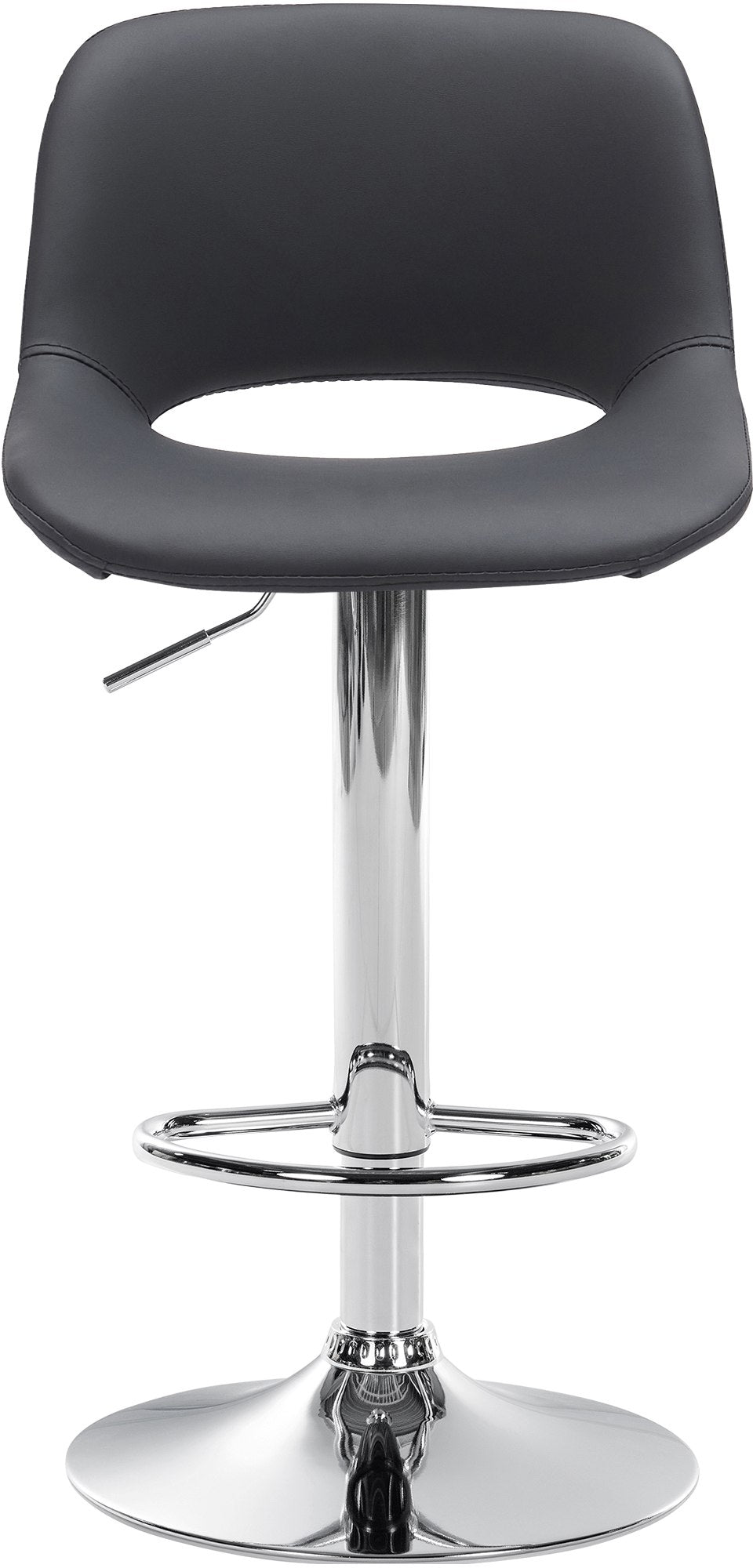Set da 2 Sgabelli da Bar 106 Ecopelle Nero - immagine 5