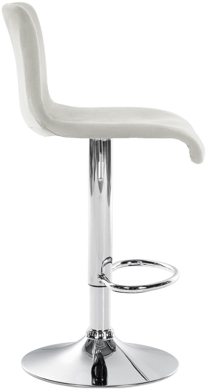 Sgabello da Bar 105 Velluto Crema - immagine 6