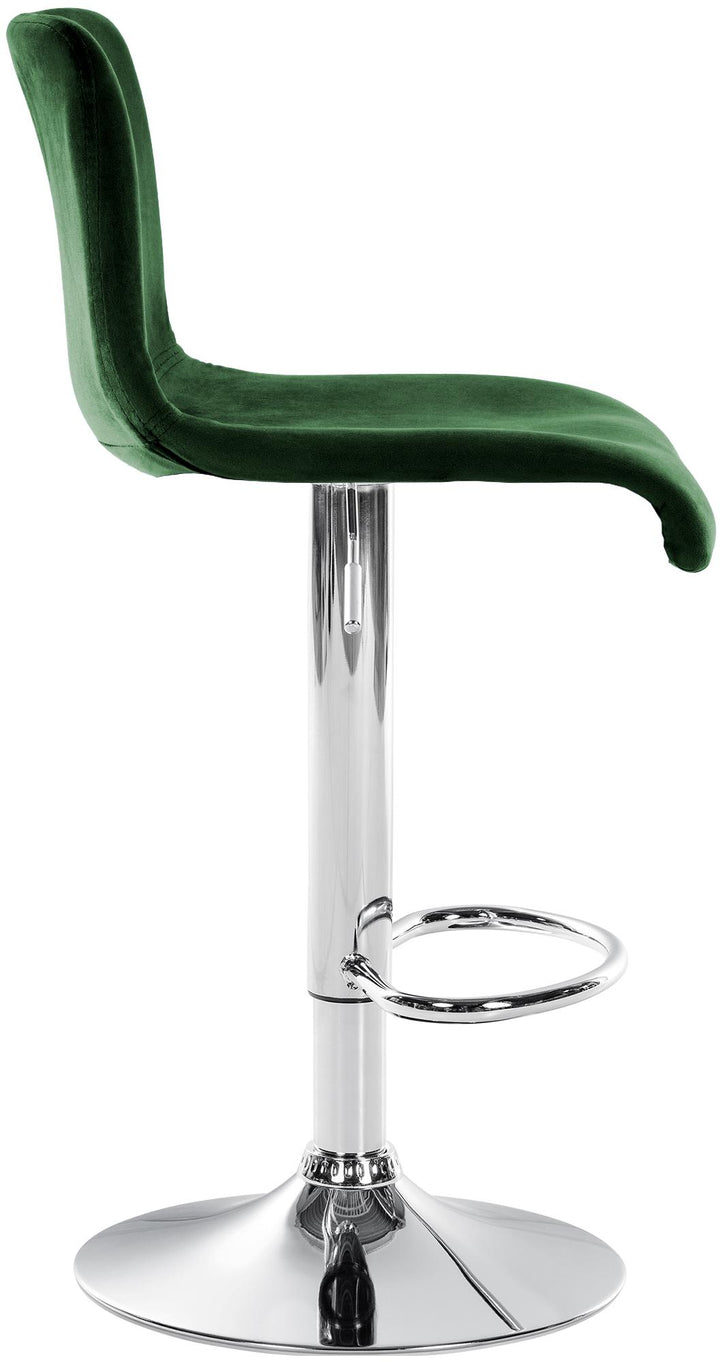 Sgabello da Bar 105 Velluto Verde - immagine 6