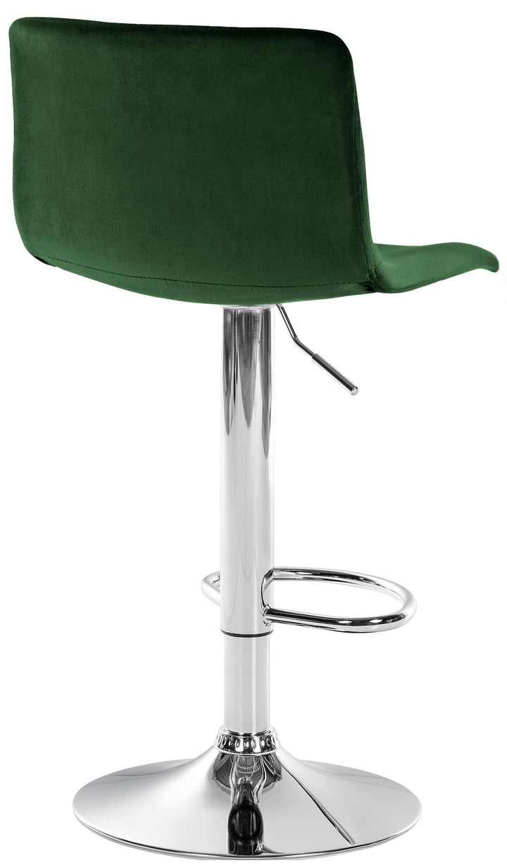 Sgabello da Bar 105 Velluto Verde - immagine 7