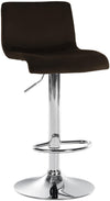 Sgabello da Bar 105 Velluto Marrone