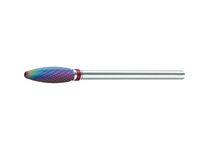 Promed Fresa Nitruro di Tungsteno Cono Arrotondato Arcobaleno