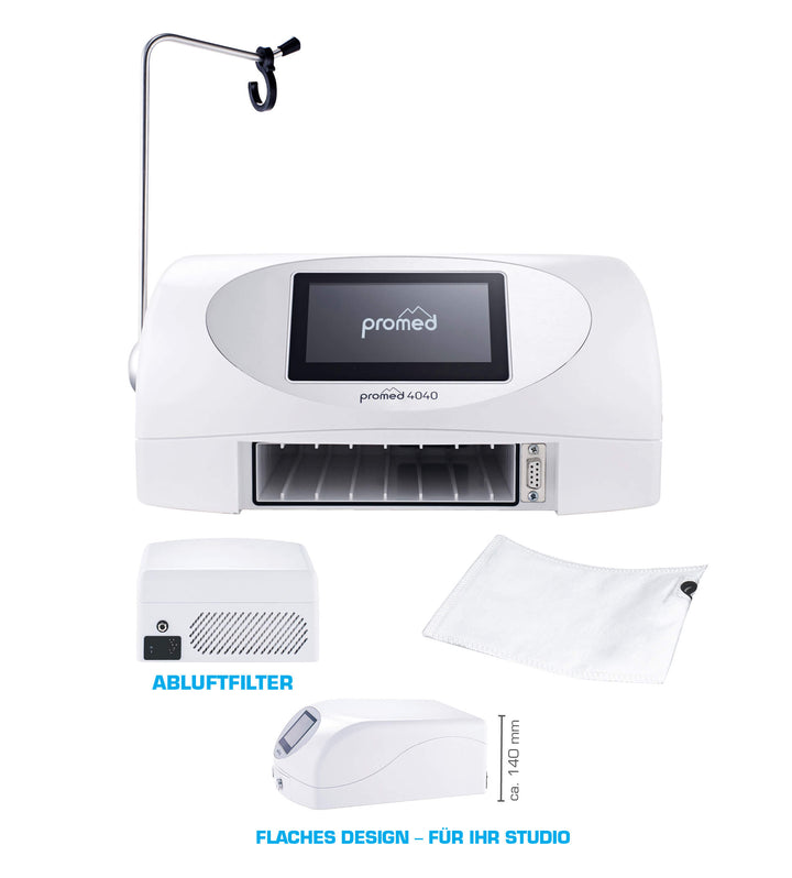 Fresa per Unghie Aspirazione Promed 4040