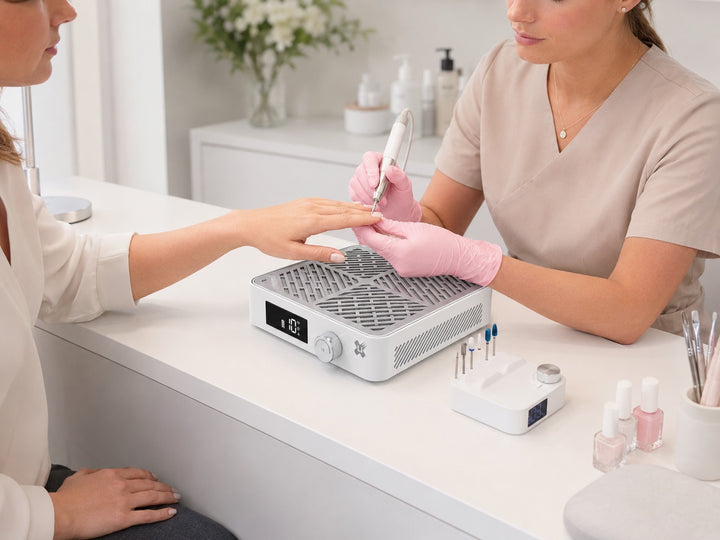 Aspiratore per Unghie Senza Fili Promed Nailfan Mini-X