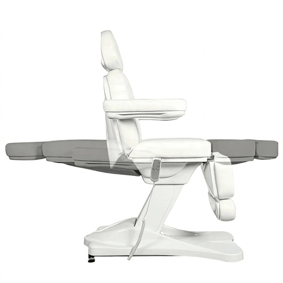Poltrona estetista elettrica P Clinic Aurora 4 Bianco