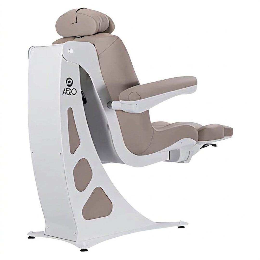 Poltrona estetista elettrica P Clinic Aero Marrone