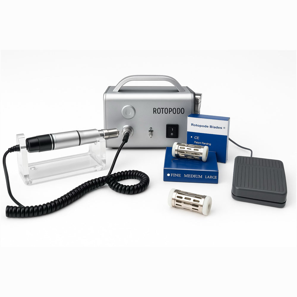 Fresa per Unghie PodoMonium RotoPodo Set con Pedale