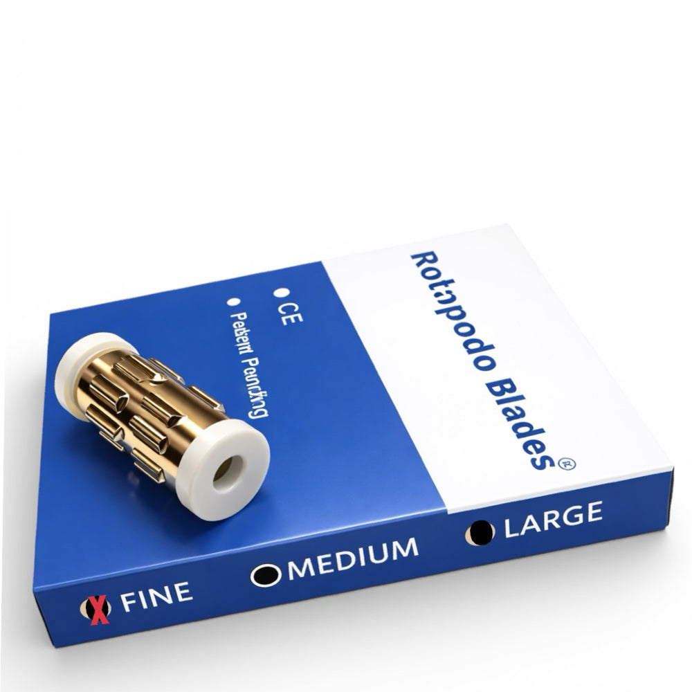 Raspa PodoMonium RotoPodo Grana Fine – Set da 10